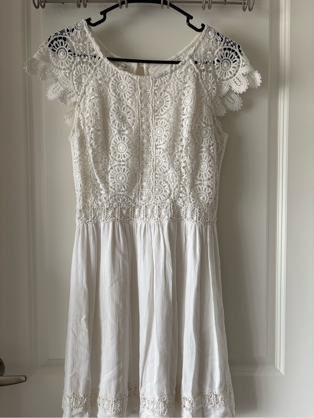 Maurice’s White Lace Dress